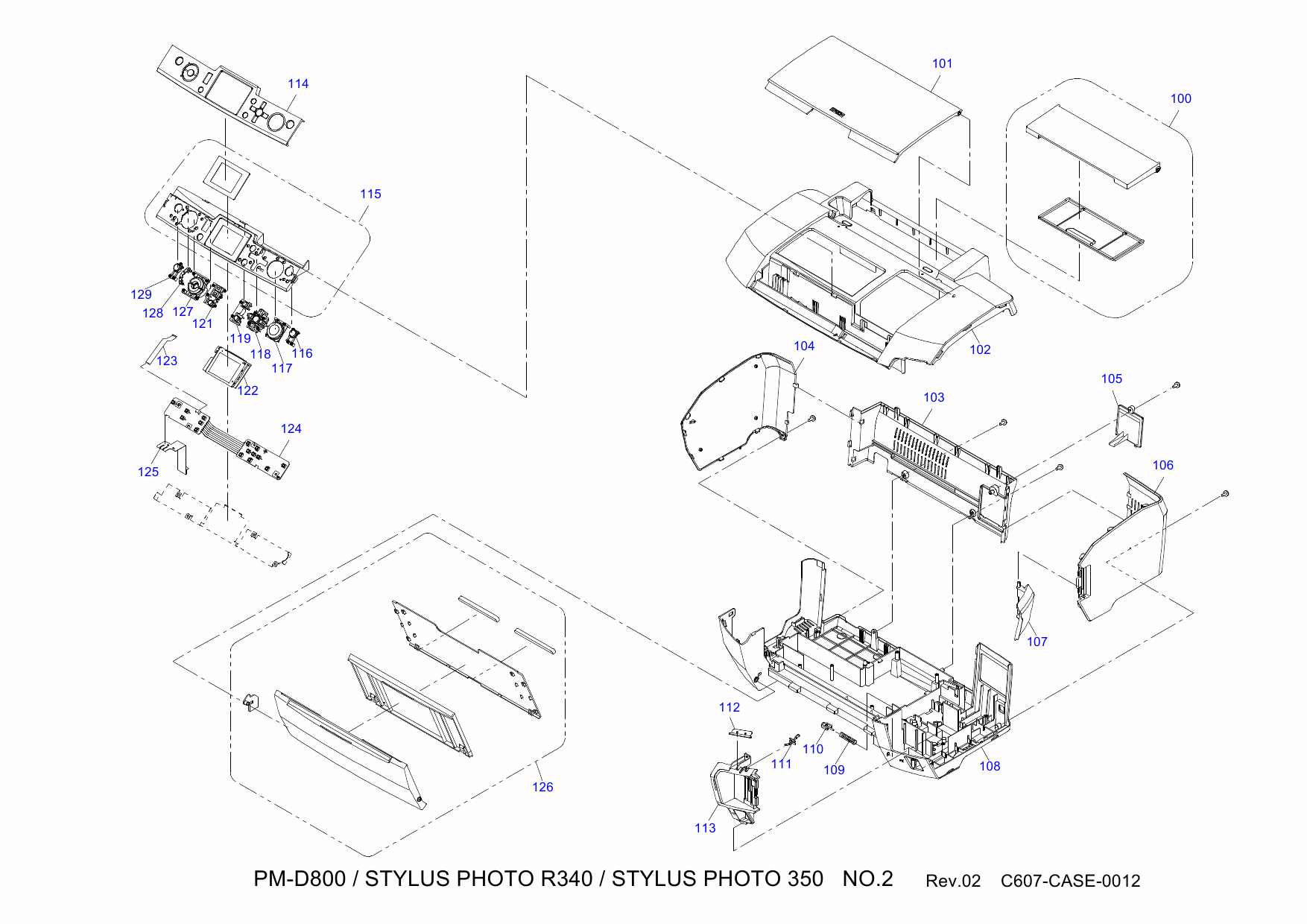 EPSON StylusPhoto R340 R350 Parts Manual-6